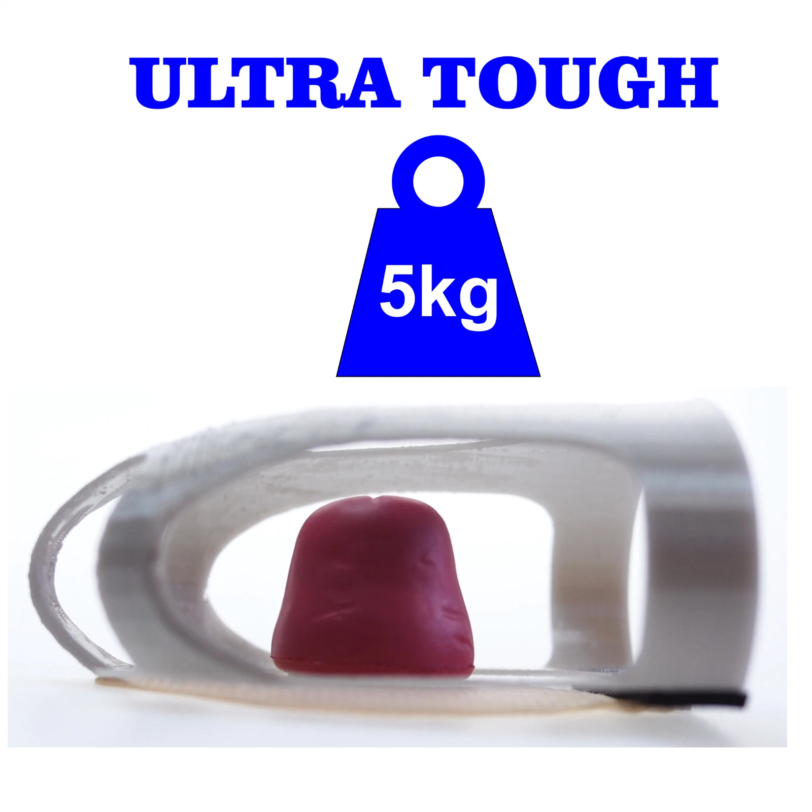 STOMAGUARD ostomy shield holding under 5kg of direct load